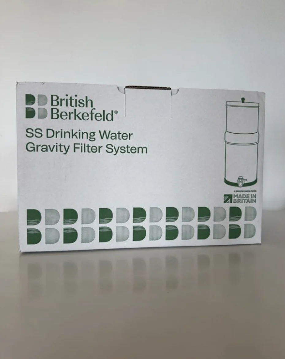 Carton emballage officiel British Berkefeld Doulton